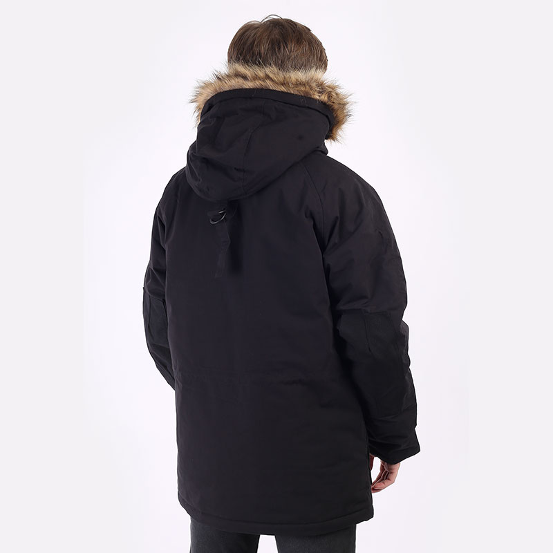 мужская черная куртка Carhartt WIP Trapper Parka I028129-black - цена, описание, фото 8